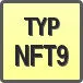Piktogram - Typ: NFT9